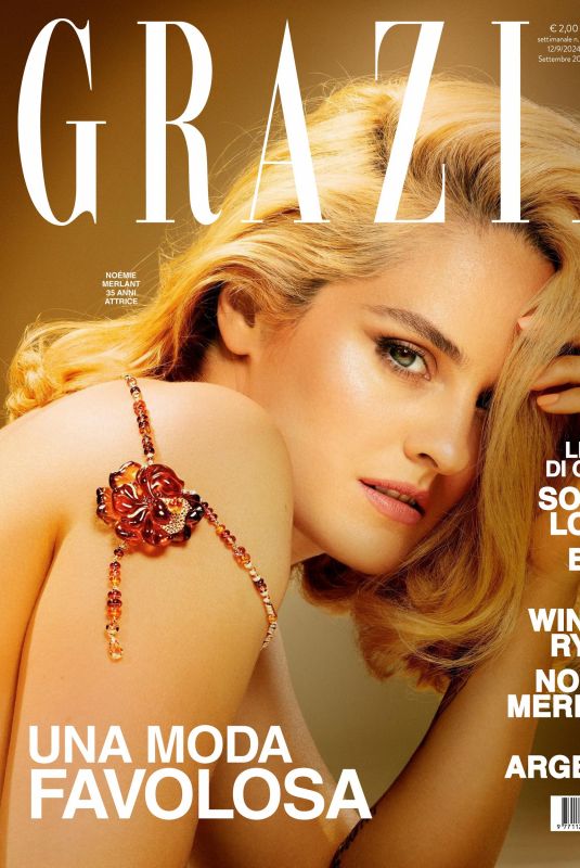 NOEMIE MERLANT in Grazia Italy, September 2024