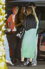 NOOR ALFALLAH Out for Dinner with Friends at Matsuisha Restaurant in West Hollywood 09/18/2024