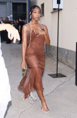 NORMANI at Moschino Show at Milan Fashion Week 09/19/2024