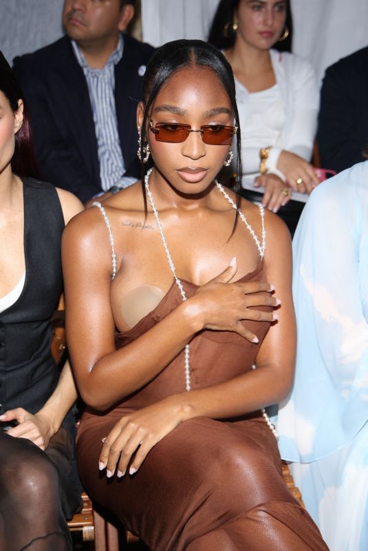 NORMANI at Moschino Show at Milan Fashion Week 09/19/2024
