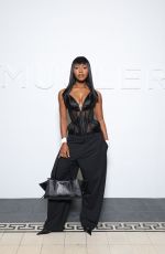 NORMANI at Mugler Womenswear S/S25 Fashion Show at Paris Fashion Week 09/26/2024