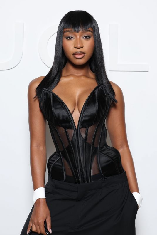NORMANI at Mugler Womenswear S/S25 Fashion Show at Paris Fashion Week 09/26/2024