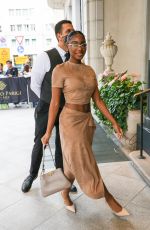 NORMANI KORDEI Arrives at Her Hotel at Milan 09/17/2024