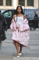NORMANI KORDEI at JW Anderson Show at London Fashion Week 09/15/2024