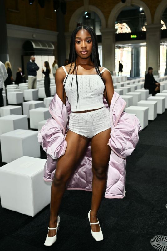NORMANI KORDEI at JW Anderson Show at London Fashion Week 09/15/2024