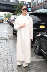 OLIVIA CULPO Arrives at Alice + Olivia Fashion Show in New York 09/07/2024