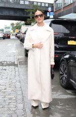 OLIVIA CULPO Arrives at Alice + Olivia Fashion Show in New York 09/07/2024
