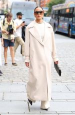 OLIVIA CULPO Arrives at Alice + Olivia Fashion Show in New York 09/07/2024