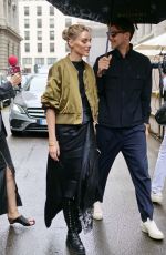 OLIVIA PALERMO Arrives at Del Core Fashion Show at Milan Fashion Week 09/18/2024
