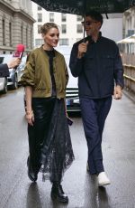 OLIVIA PALERMO Arrives at Del Core Fashion Show at Milan Fashion Week 09/18/2024