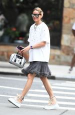 OLIVIA PALERMO Out Shopping in New York 08/31/2024