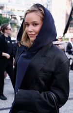 OLIVIA PONTON at Coach Fashion Show in New York 09/09/2024
