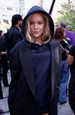 OLIVIA PONTON at Coach Fashion Show in New York 09/09/2024