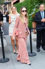 OLIVIA WILDE arrives at Chanel Lunch eEvent at Greenwich Hotel in New York 09/17/2024