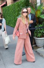 OLIVIA WILDE arrives at Chanel Lunch eEvent at Greenwich Hotel in New York 09/17/2024