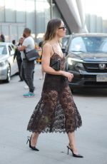 OLIVIA WILDE Arrives at Michael Kors Fashion Show in New York 09/10/2024