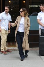 OLIVIA WILDE Leaves Her Hotel in New York 09/18/2024
