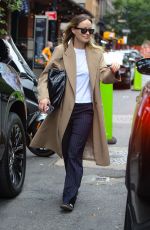 OLIVIA WILDE Leaves Her Hotel in New York 09/18/2024