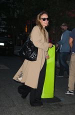 OLIVIA WILDE Leaves Her New York City Hotel 09/20/2024