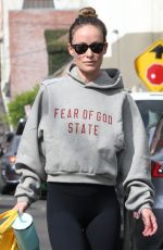 OLIVIA WILDE Leaves Workout at a Gym in Los Angeles 09/14/2024