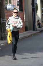 OLIVIA WILDE Leaves Workout at a Gym in Los Angeles 09/14/2024
