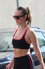 OLIVIA WILDE Out from Her Morning Workout in Los Angeles 08/31/2024