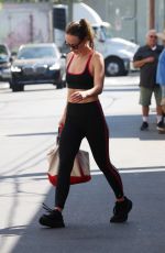 OLIVIA WILDE Out from Her Morning Workout in Los Angeles 08/31/2024