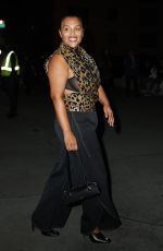 PALOMA ELSESSER Arrives at Alaia Fashion Show at New York Fashion Week 09/06/2024