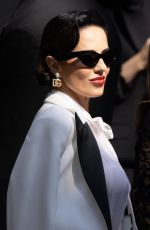 PAOLA and CHIARA IEZZI Arrives at Dolce & Gabbana Show at Milan Fashion Week 09/21/2024