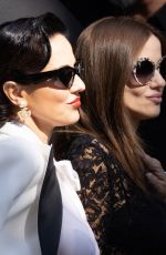 PAOLA and CHIARA IEZZI Arrives at Dolce & Gabbana Show at Milan Fashion Week 09/21/2024
