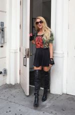 PARIS HILTON Out and About in New York 09/04/2024