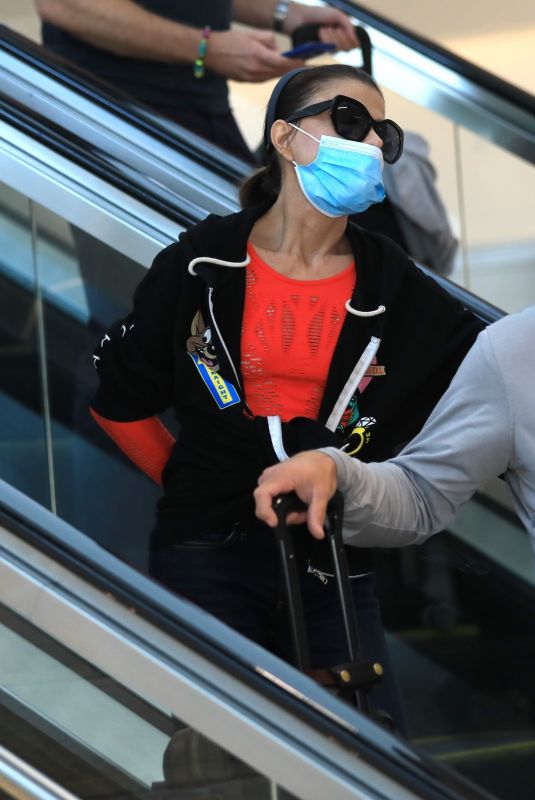 PAULA ABDUL Arrives in Los Angeles 09/02/2024