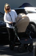 PETA MURGATROYD and Maksim Chmerkovskiy at Local Farmers Market in Los Angeles 09/01/2024