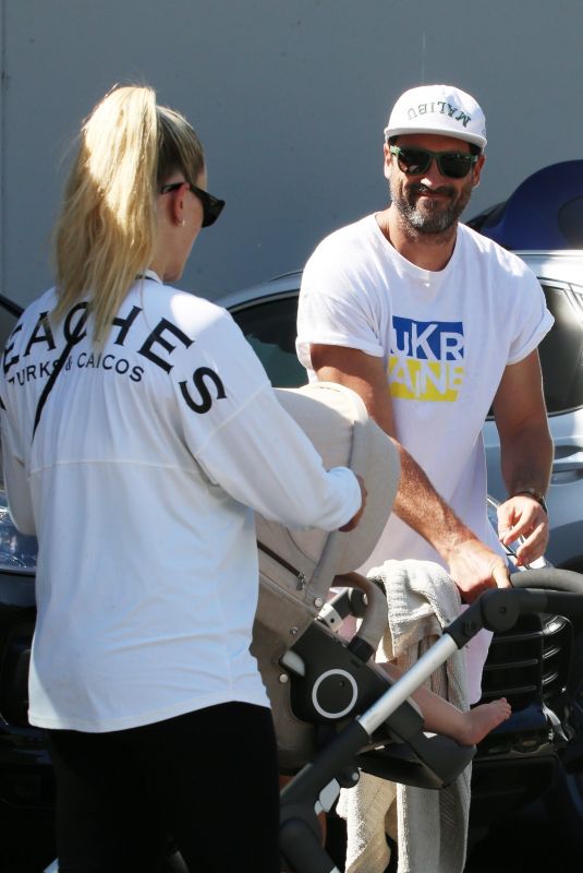 PETA MURGATROYD and Maksim Chmerkovskiy at Local Farmers Market in Los Angeles 09/01/2024