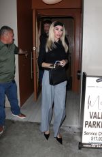 PETRA ECCLESTONE and Sam Palmer Leaves Muse Restaurant in Santa Monica 09/21/2024