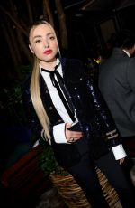 PEYTON LIST at Ralph Lauren and Holiday Magazine New York Issue Cocktail Party in Paris 09/29/2024