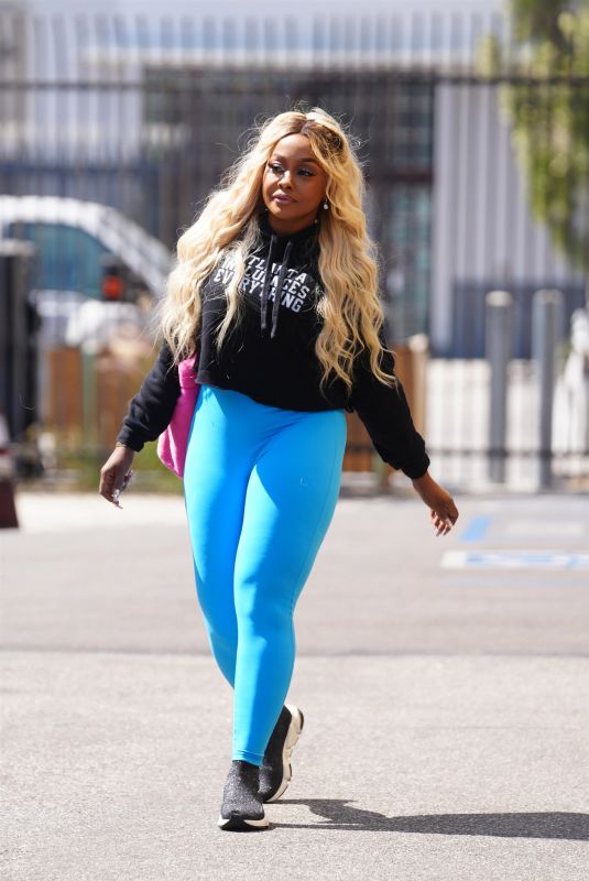 PHAEDRA PARKS Arrives at Dancing with the Stars Rehearsal Studio 09/23/2024