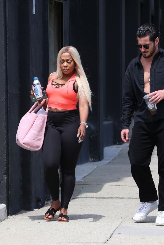 PHAEDRA PARKS Leaves Dancing with the Stars Studio in Los Angeles 09/07/2024