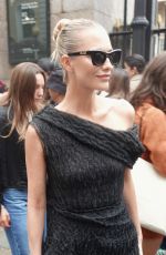 POPPY DELEVINGNE Arrives at Erdem Spring/Summer 2025 Fashion Show at London Fashion Week 09/15/2024