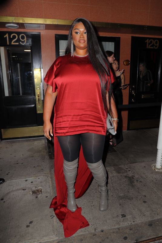 PRECIOUS LEE Arrives at Harper