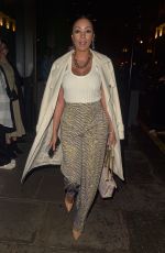 PRECIOUS MUIR Arrives at Perfect Magazine x Grey Goose Altius London Fashion Week Party 09/15/2024