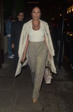 PRECIOUS MUIR Arrives at Perfect Magazine x Grey Goose Altius London Fashion Week Party 09/15/2024