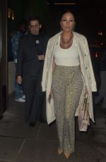 PRECIOUS MUIR Arrives at Perfect Magazine x Grey Goose Altius London Fashion Week Party 09/15/2024