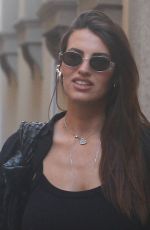 Pregnant CAROLINA STRAMARE Out with a Friend in Milan 09/10/2024