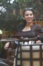 Pregnant CAROLINA STRAMARE Out with a Friend in Milan 09/10/2024