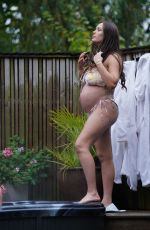 Pregnant CHARLOTTE CROSBY in Bikini at Ramside Hall in County Durham 09/24/2024
