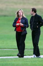 Pregnant GEORGIA MAY JAGGER and Cambryan Sedlick Out in London 09/10/2024