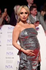 Pregnant JORGIE PORTER at 29th National Television Awards in London 09/11/2024