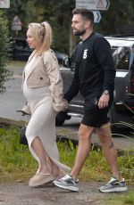 Pregnant JORGIE PORTER Leaves San Carlo in Alderley Edge 09/13/2024