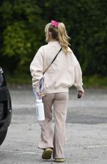 Pregnant JORGIE PORTER Out and About in Manchester 09/20/2024